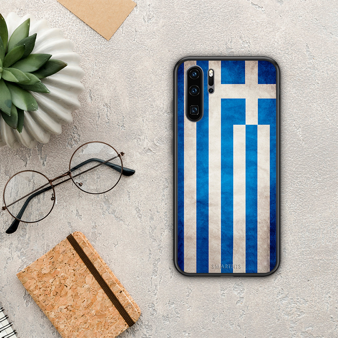 Flag Greek - Huawei P30 Pro θήκη