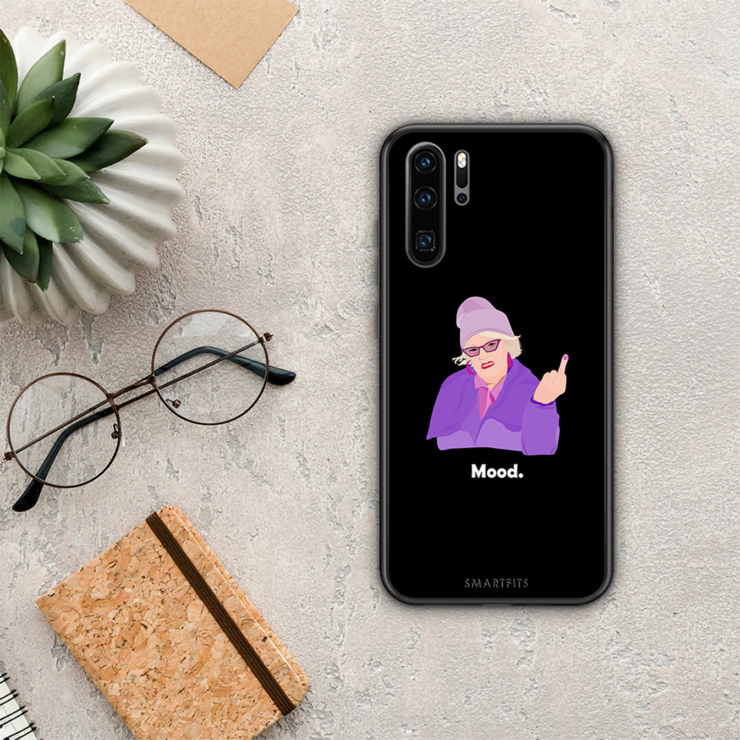 Grandma Mood Black - Huawei P30 Pro θήκη
