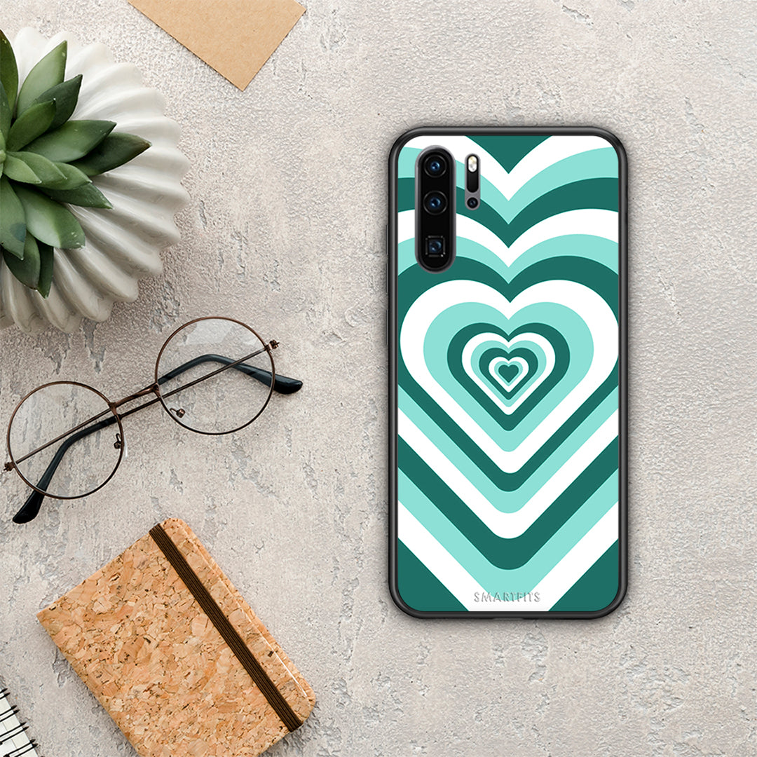 Green Hearts - Huawei P30 Pro θήκη