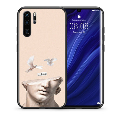 Θήκη Huawei P30 Pro In Love από τη Smartfits με σχέδιο στο πίσω μέρος και μαύρο περίβλημα | Huawei P30 Pro In Love case with colorful back and black bezels