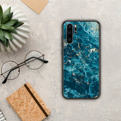 Marble Blue - Huawei P30 Pro θήκη