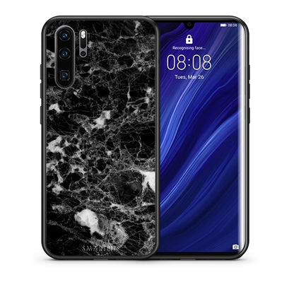 Θήκη Huawei P30 Pro Male Marble από τη Smartfits με σχέδιο στο πίσω μέρος και μαύρο περίβλημα | Huawei P30 Pro Male Marble case with colorful back and black bezels