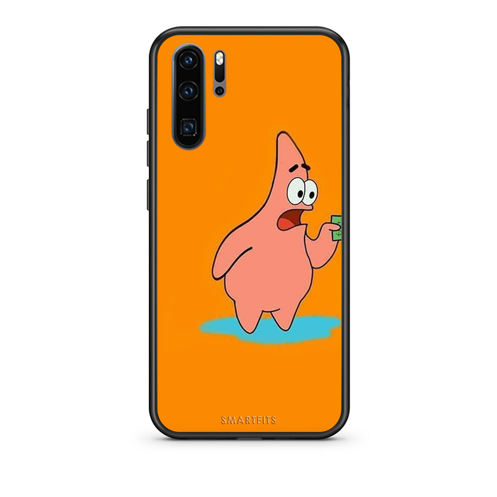 Huawei P30 Pro No Money 1 Θήκη Αγίου Βαλεντίνου από τη Smartfits με σχέδιο στο πίσω μέρος και μαύρο περίβλημα | Smartphone case with colorful back and black bezels by Smartfits