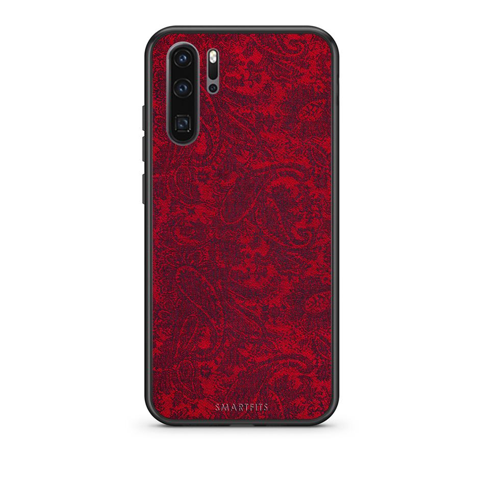Huawei P30 Pro Paisley Cashmere θήκη από τη Smartfits με σχέδιο στο πίσω μέρος και μαύρο περίβλημα | Smartphone case with colorful back and black bezels by Smartfits