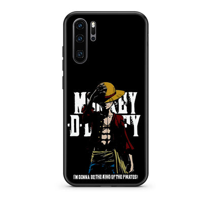 Huawei P30 Pro Pirate King θήκη από τη Smartfits με σχέδιο στο πίσω μέρος και μαύρο περίβλημα | Smartphone case with colorful back and black bezels by Smartfits
