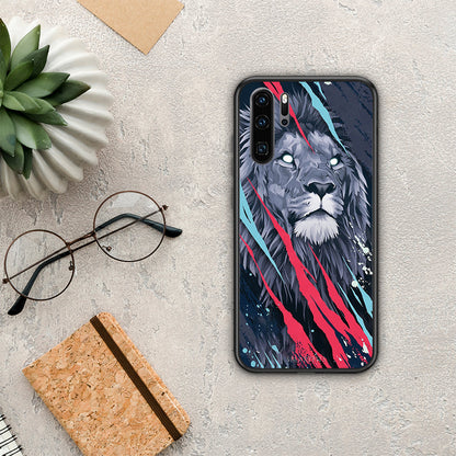 PopArt Lion Designer - Huawei P30 Pro θήκη