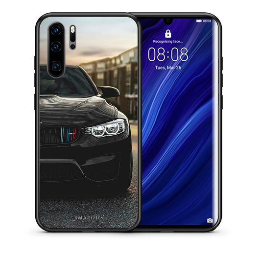 Θήκη Huawei P30 Pro M3 Racing από τη Smartfits με σχέδιο στο πίσω μέρος και μαύρο περίβλημα | Huawei P30 Pro M3 Racing case with colorful back and black bezels