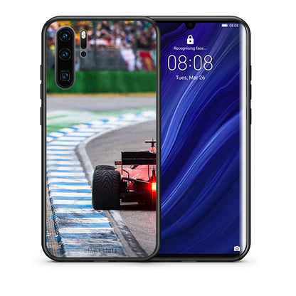 Θήκη Huawei P30 Pro Racing Vibes από τη Smartfits με σχέδιο στο πίσω μέρος και μαύρο περίβλημα | Huawei P30 Pro Racing Vibes case with colorful back and black bezels