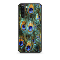 Thumbnail for Huawei P30 Pro Real Peacock Feathers θήκη από τη Smartfits με σχέδιο στο πίσω μέρος και μαύρο περίβλημα | Smartphone case with colorful back and black bezels by Smartfits