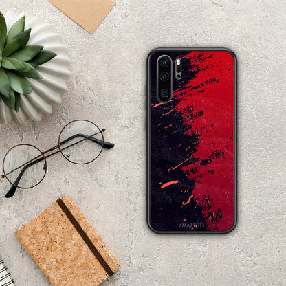 Red Paint - Huawei P30 Pro θήκη