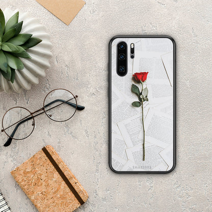 Red Rose - Huawei P30 Pro θήκη