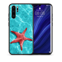 Thumbnail for Θήκη Huawei P30 Pro Red Starfish από τη Smartfits με σχέδιο στο πίσω μέρος και μαύρο περίβλημα | Huawei P30 Pro Red Starfish case with colorful back and black bezels