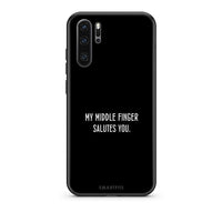 Thumbnail for Huawei P30 Pro Salute θήκη από τη Smartfits με σχέδιο στο πίσω μέρος και μαύρο περίβλημα | Smartphone case with colorful back and black bezels by Smartfits