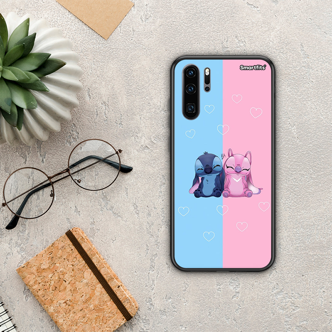 Stitch And Angel - Huawei P30 Pro θήκη