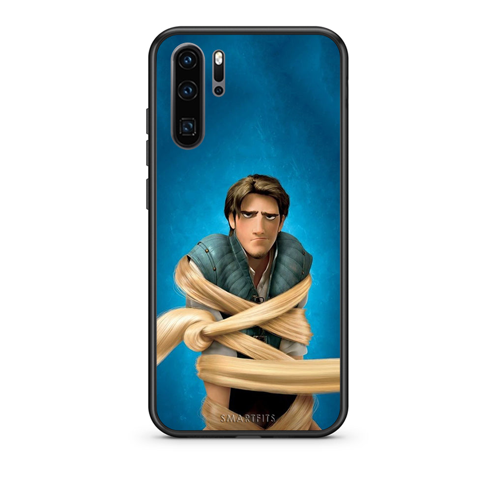 Huawei P30 Pro Tangled 1 Θήκη Αγίου Βαλεντίνου από τη Smartfits με σχέδιο στο πίσω μέρος και μαύρο περίβλημα | Smartphone case with colorful back and black bezels by Smartfits
