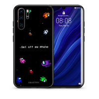 Thumbnail for Θήκη Huawei P30 Pro AFK Text από τη Smartfits με σχέδιο στο πίσω μέρος και μαύρο περίβλημα | Huawei P30 Pro AFK Text case with colorful back and black bezels