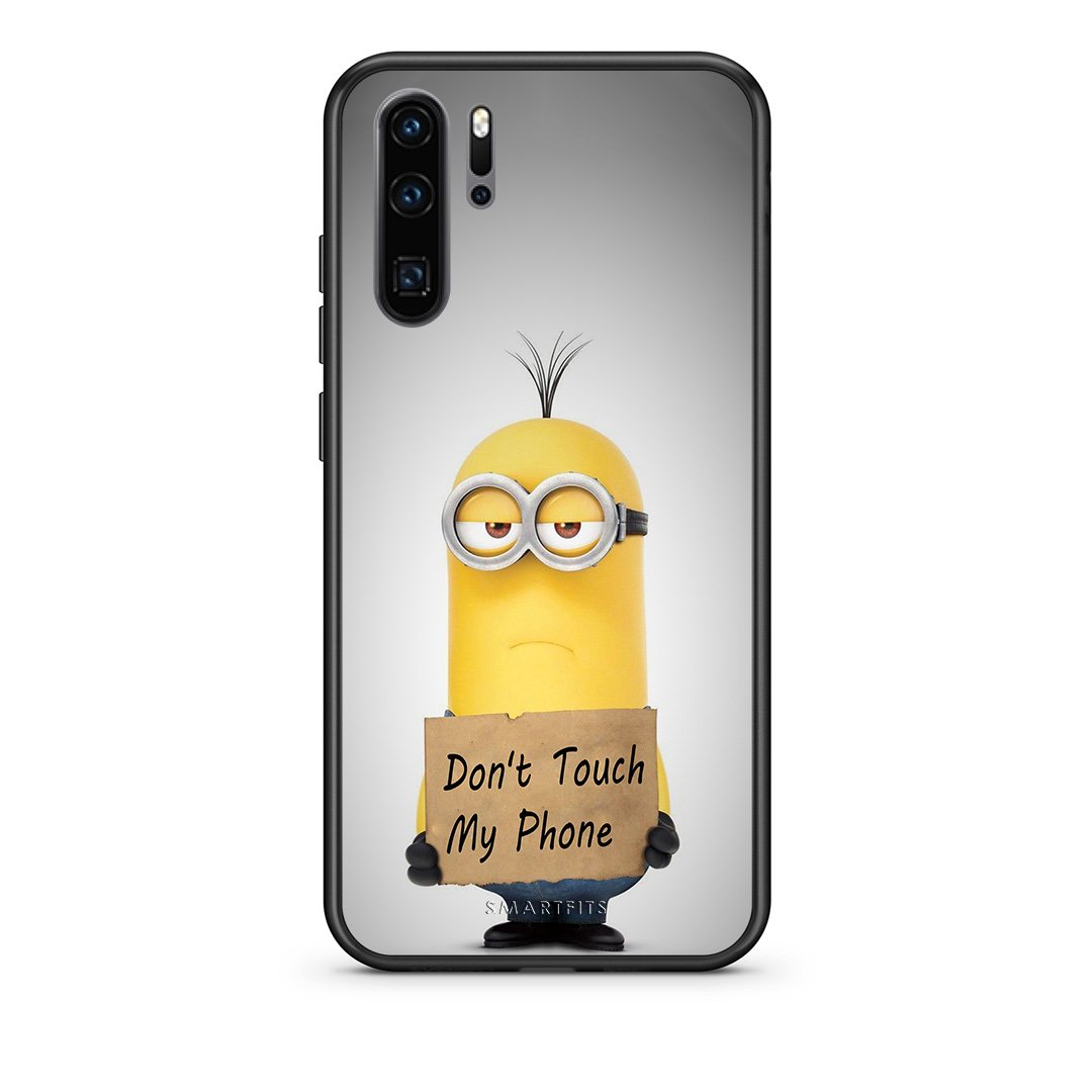 4 - Huawei P30 Pro Minion Text case, cover, bumper