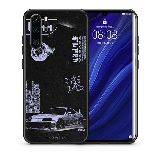 Θήκη Αγίου Βαλεντίνου Huawei P30 Pro Tokyo Drift από τη Smartfits με σχέδιο στο πίσω μέρος και μαύρο περίβλημα | Huawei P30 Pro Tokyo Drift case with colorful back and black bezels