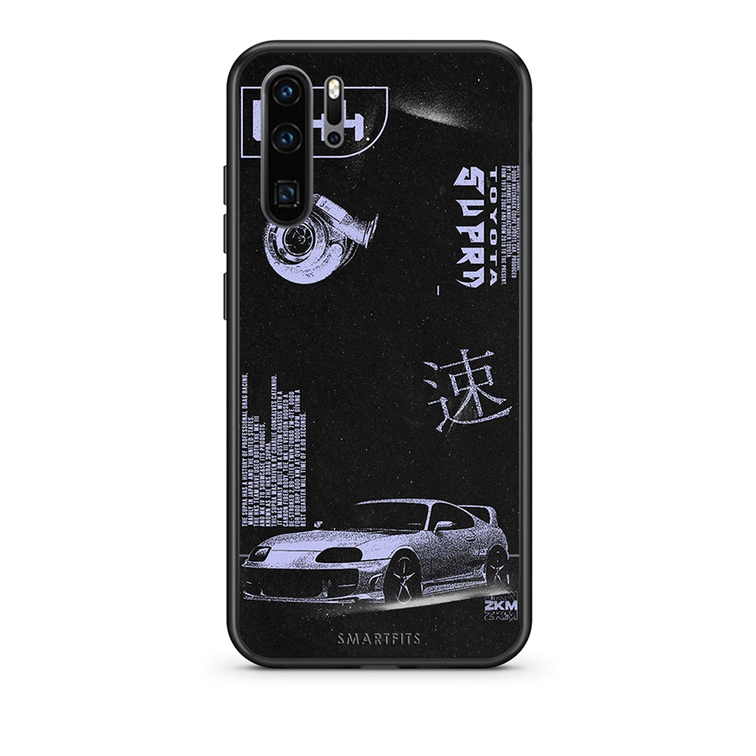 Huawei P30 Pro Tokyo Drift Θήκη Αγίου Βαλεντίνου από τη Smartfits με σχέδιο στο πίσω μέρος και μαύρο περίβλημα | Smartphone case with colorful back and black bezels by Smartfits