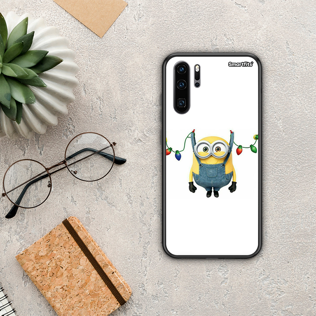 Xmas Minion Lights - Huawei P30 Pro θήκη