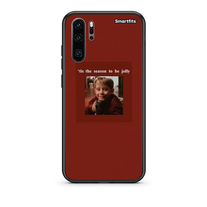Huawei P30 Pro Xmas Ultimate Spirit θήκη από τη Smartfits με σχέδιο στο πίσω μέρος και μαύρο περίβλημα | Smartphone case with colorful back and black bezels by Smartfits