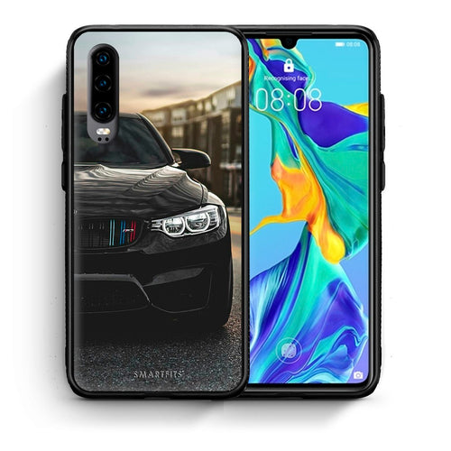 Θήκη Huawei P30 M3 Racing από τη Smartfits με σχέδιο στο πίσω μέρος και μαύρο περίβλημα | Huawei P30 M3 Racing case with colorful back and black bezels
