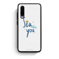 Thumbnail for Huawei P30 Sea You Θήκη από τη Smartfits με σχέδιο στο πίσω μέρος και μαύρο περίβλημα | Smartphone case with colorful back and black bezels by Smartfits