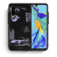 Thumbnail for Θήκη Αγίου Βαλεντίνου Huawei P30 Tokyo Drift από τη Smartfits με σχέδιο στο πίσω μέρος και μαύρο περίβλημα | Huawei P30 Tokyo Drift case with colorful back and black bezels