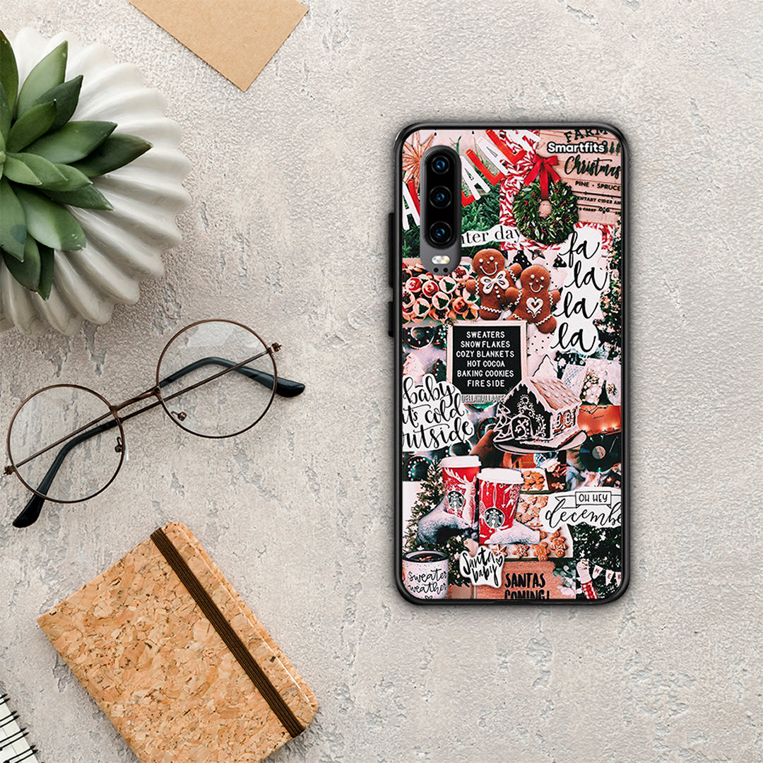 Xmas Habbits - Huawei P30 θήκη