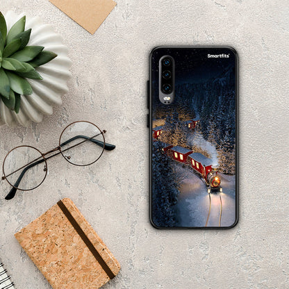 Xmas Train - Huawei P30 θήκη