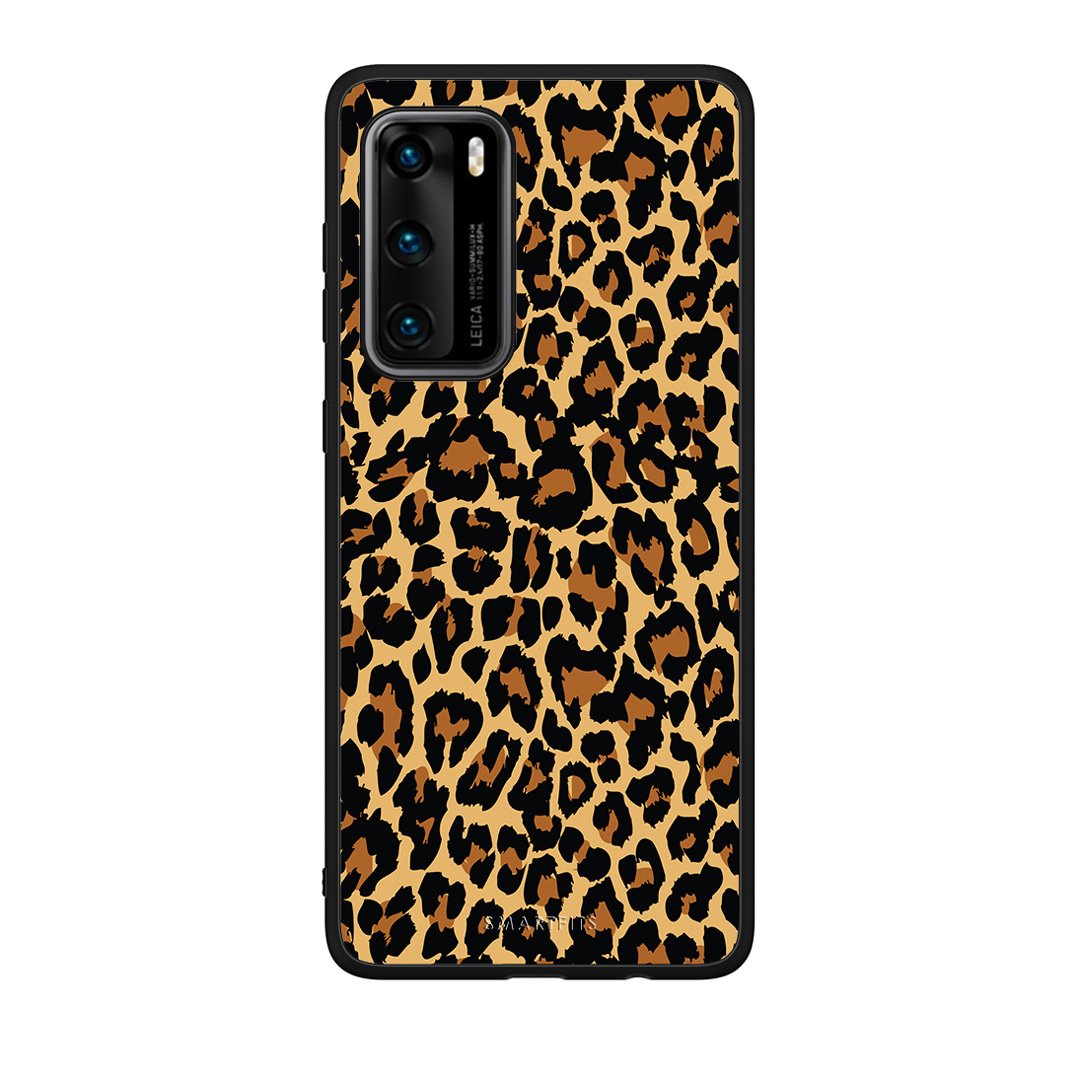 21 - Huawei P40  Leopard Animal case, cover, bumper