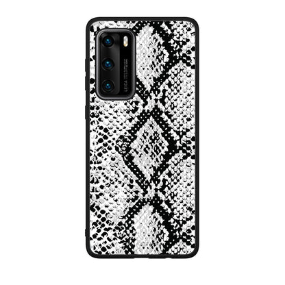 24 - Huawei P40  White Snake Animal case, cover, bumper