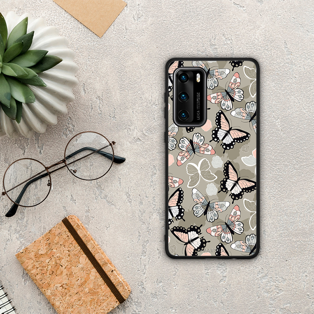 Boho Butterflies - Huawei P40 θήκη