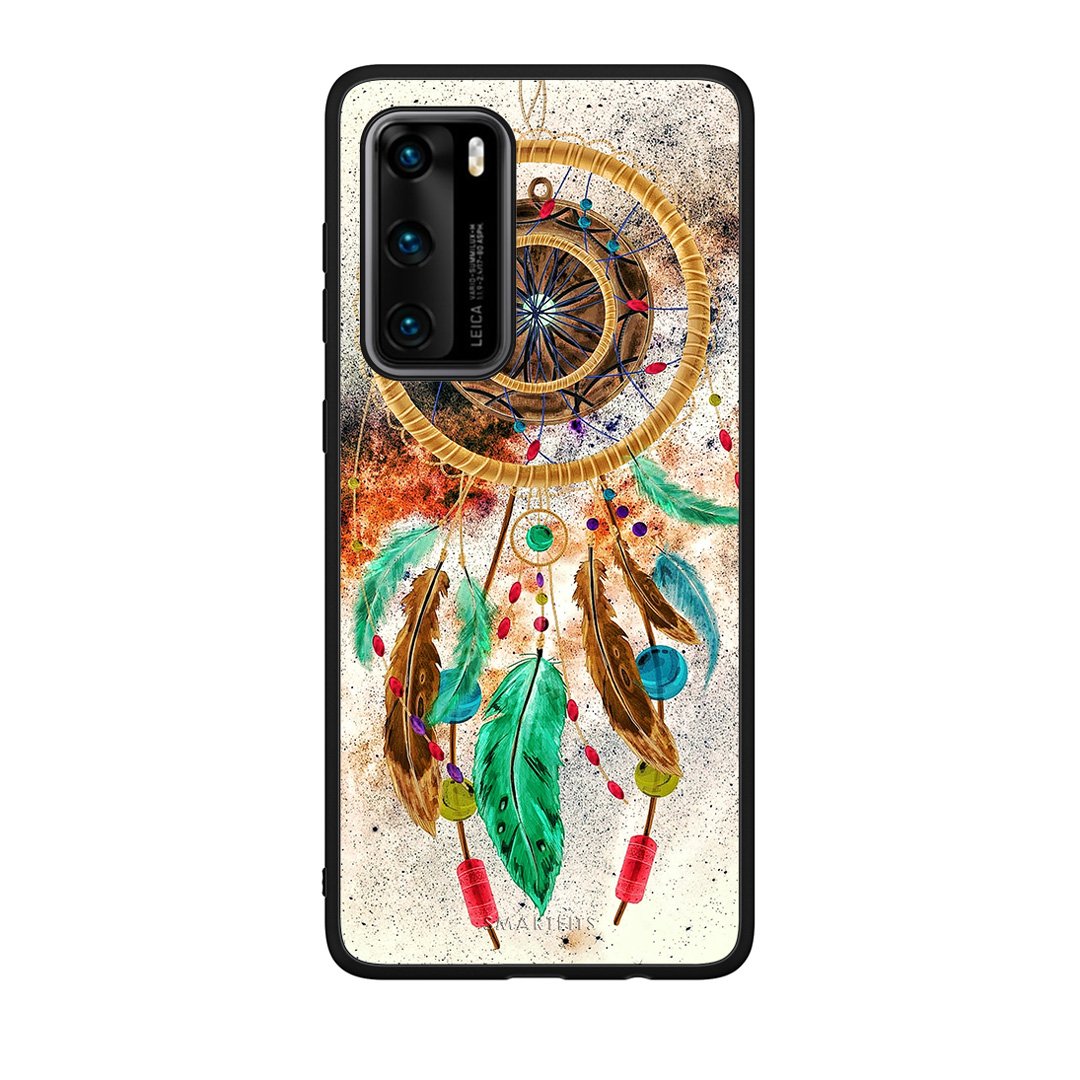 4 - Huawei P40 DreamCatcher Boho case, cover, bumper