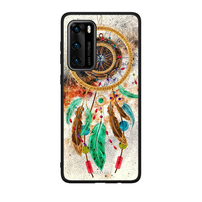 4 - Huawei P40 DreamCatcher Boho case, cover, bumper
