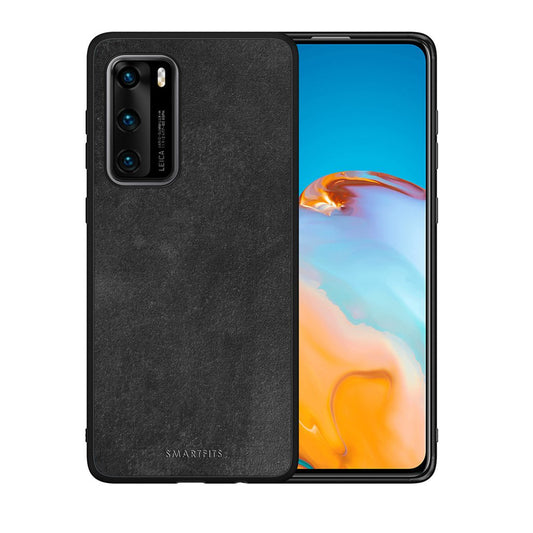 Θήκη Huawei P40 Black Slate Color από τη Smartfits με σχέδιο στο πίσω μέρος και μαύρο περίβλημα | Huawei P40 Black Slate Color case with colorful back and black bezels