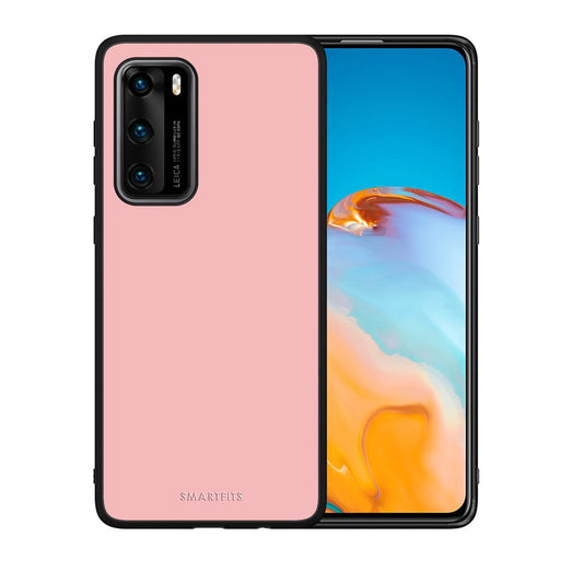 Θήκη Huawei P40 Nude Color από τη Smartfits με σχέδιο στο πίσω μέρος και μαύρο περίβλημα | Huawei P40 Nude Color case with colorful back and black bezels