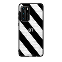 Thumbnail for Huawei P40 Get Off θήκη από τη Smartfits με σχέδιο στο πίσω μέρος και μαύρο περίβλημα | Smartphone case with colorful back and black bezels by Smartfits