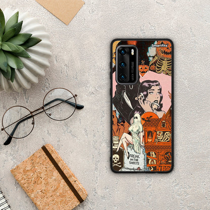 Halloween Collage - Huawei P40 θήκη