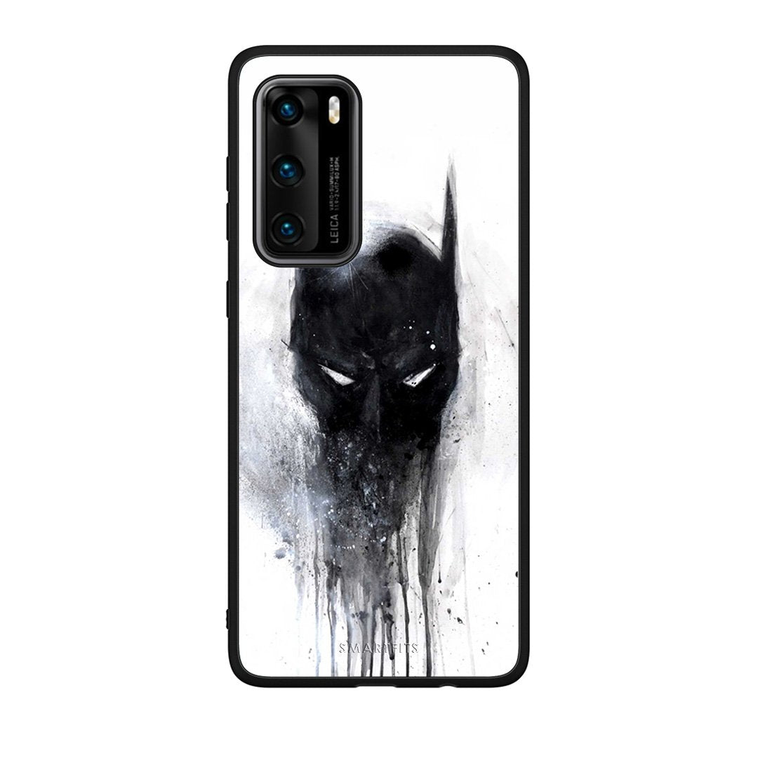 4 - Huawei P40 Paint Bat Hero case, cover, bumper