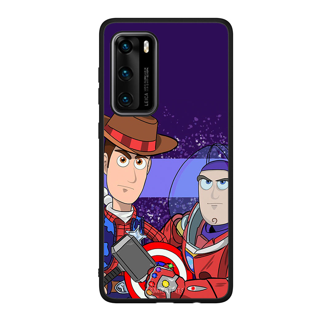 Huawei P40 Infinity Story θήκη από τη Smartfits με σχέδιο στο πίσω μέρος και μαύρο περίβλημα | Smartphone case with colorful back and black bezels by Smartfits