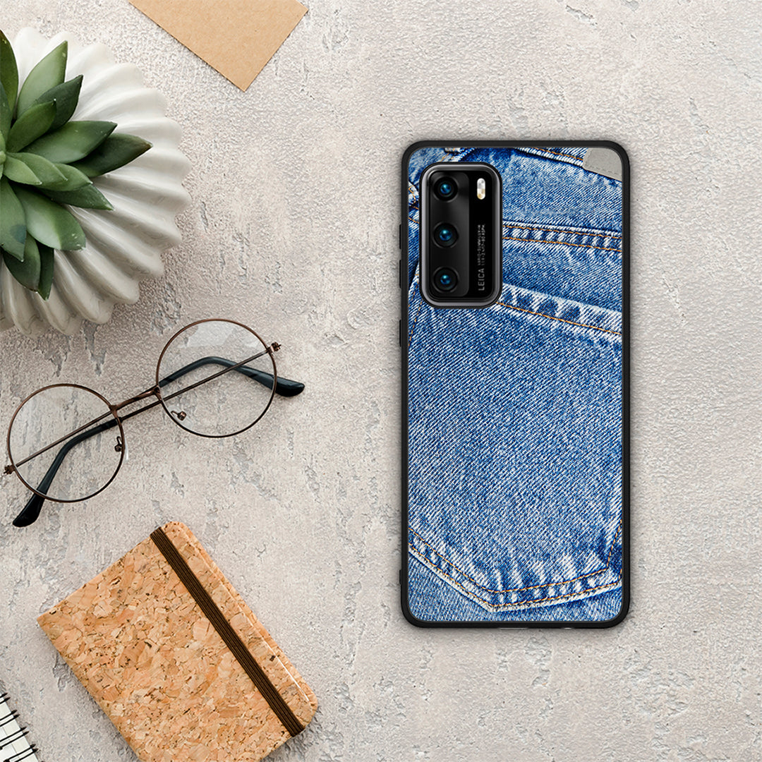 Jeans Pocket - Huawei P40 θήκη