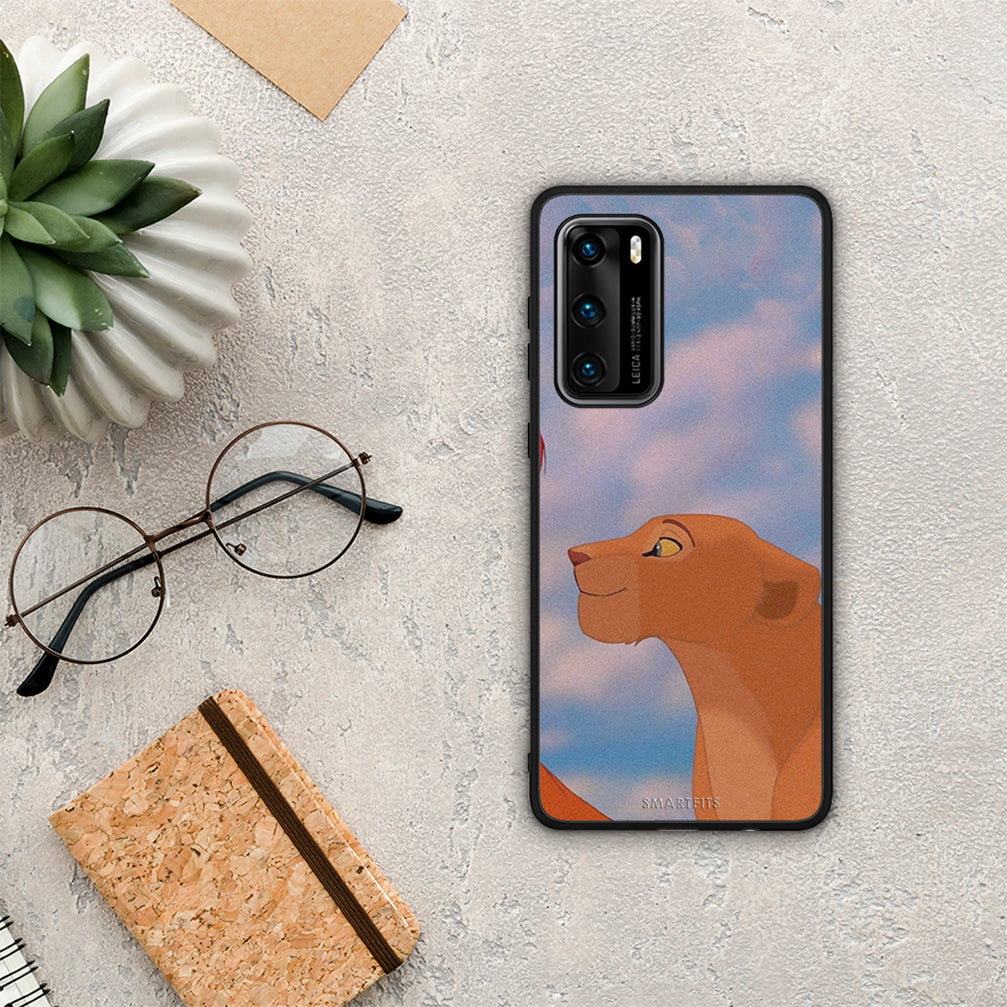 Lion Love 2 - Huawei P40 θήκη