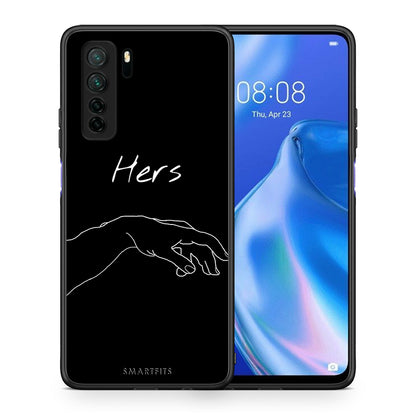 Θήκη Huawei P40 Lite 5G Aesthetic Love 1 από τη Smartfits με σχέδιο στο πίσω μέρος και μαύρο περίβλημα | Huawei P40 Lite 5G Aesthetic Love 1 Case with Colorful Back and Black Bezels