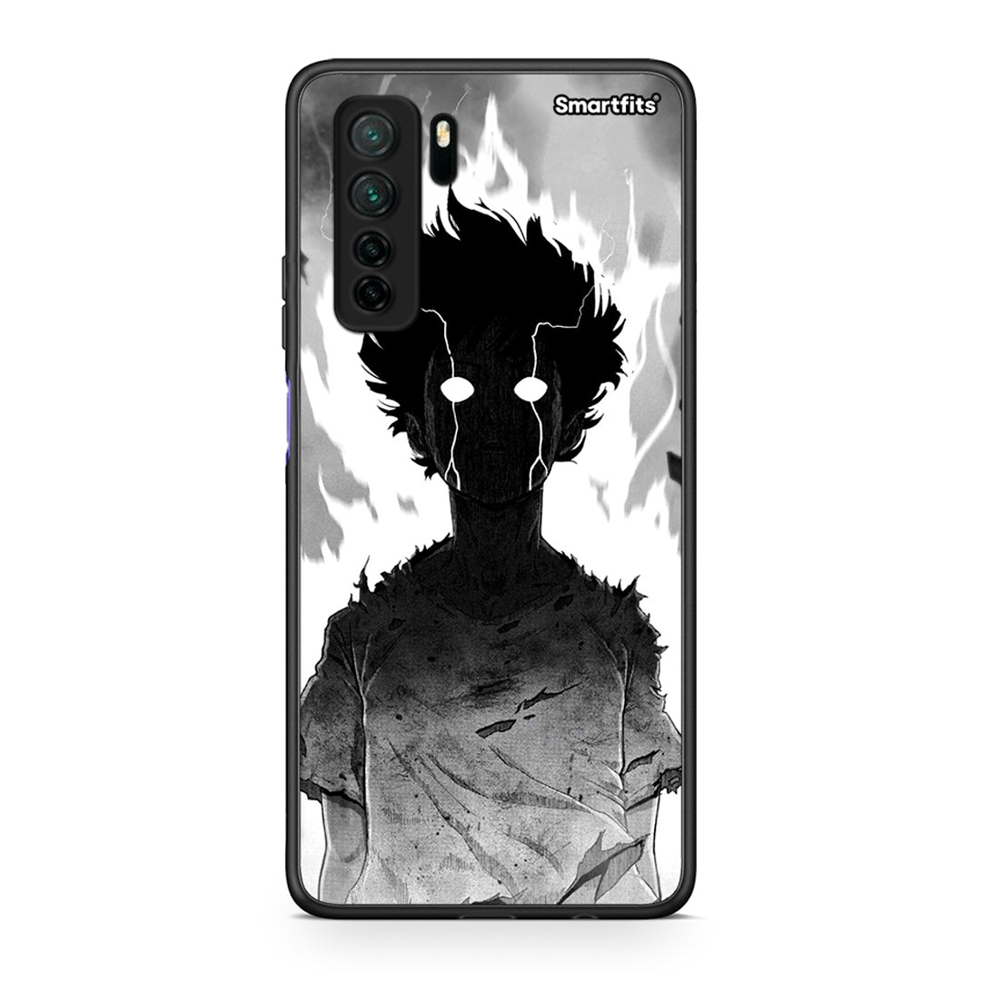 Θήκη Huawei P40 Lite 5G Anime Boy από τη Smartfits με σχέδιο στο πίσω μέρος και μαύρο περίβλημα | Huawei P40 Lite 5G Anime Boy Case with Colorful Back and Black Bezels