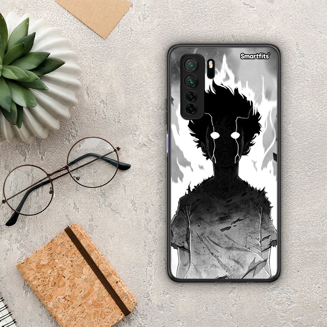 Θήκη Huawei P40 Lite 5G Anime Boy από τη Smartfits με σχέδιο στο πίσω μέρος και μαύρο περίβλημα | Huawei P40 Lite 5G Anime Boy Case with Colorful Back and Black Bezels