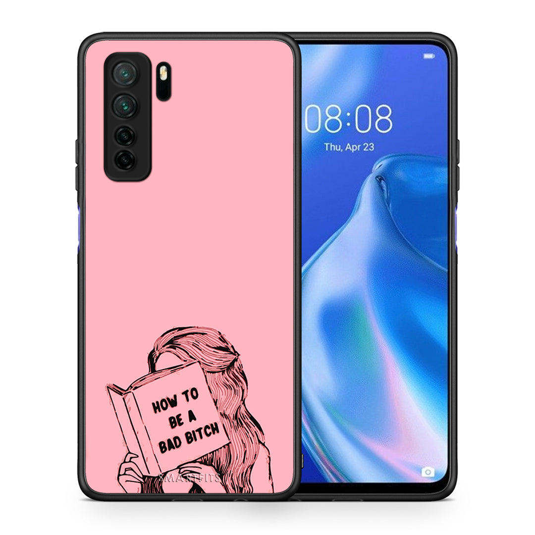 Θήκη Huawei P40 Lite 5G Bad Bitch από τη Smartfits με σχέδιο στο πίσω μέρος και μαύρο περίβλημα | Huawei P40 Lite 5G Bad Bitch Case with Colorful Back and Black Bezels