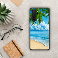 Thumbnail for Θήκη Huawei P40 Lite 5G Beautiful Beach από τη Smartfits με σχέδιο στο πίσω μέρος και μαύρο περίβλημα | Huawei P40 Lite 5G Beautiful Beach Case with Colorful Back and Black Bezels