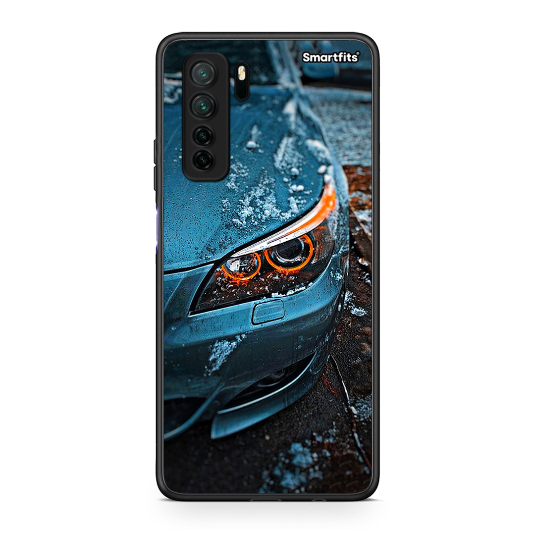 Θήκη Huawei P40 Lite 5G Bmw E60 από τη Smartfits με σχέδιο στο πίσω μέρος και μαύρο περίβλημα | Huawei P40 Lite 5G Bmw E60 Case with Colorful Back and Black Bezels