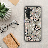 Thumbnail for Θήκη Huawei P40 Lite 5G Boho Butterflies από τη Smartfits με σχέδιο στο πίσω μέρος και μαύρο περίβλημα | Huawei P40 Lite 5G Boho Butterflies Case with Colorful Back and Black Bezels